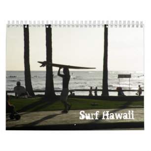 Surf Hawaii-agenda Kalender