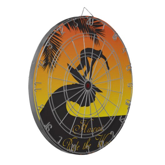 Surf:Hawaii Dartbord (Voorkant Links)