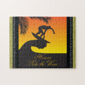 Surf:Hawaii Jigzaag Puzzle Legpuzzel (Horizontaal)