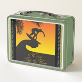 Surf:Hawaii Lunch Box (Achterkant)