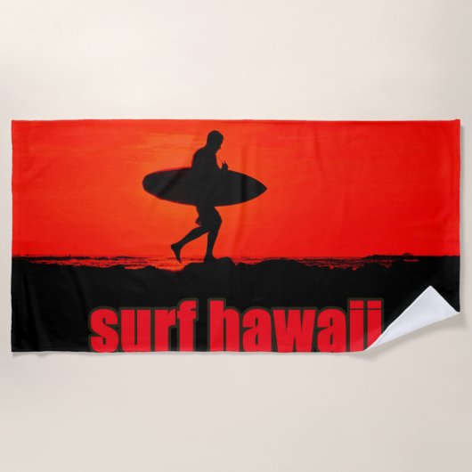 surf hawaii strandlaken (Voorkant)