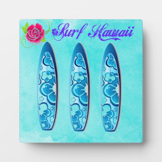 Surf Hawaii Surfboards Fotoplaat (Voorkant)