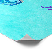 Surf Hawaii Surfboards - Surfen is leven Poster (Hoek)