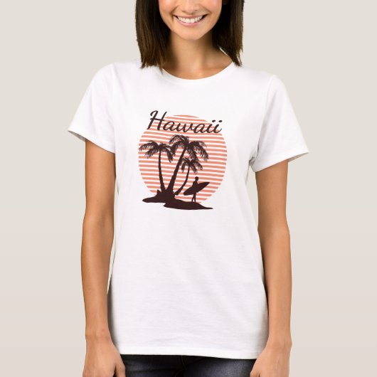 Surf Hawaii T-shirt (Voorkant)