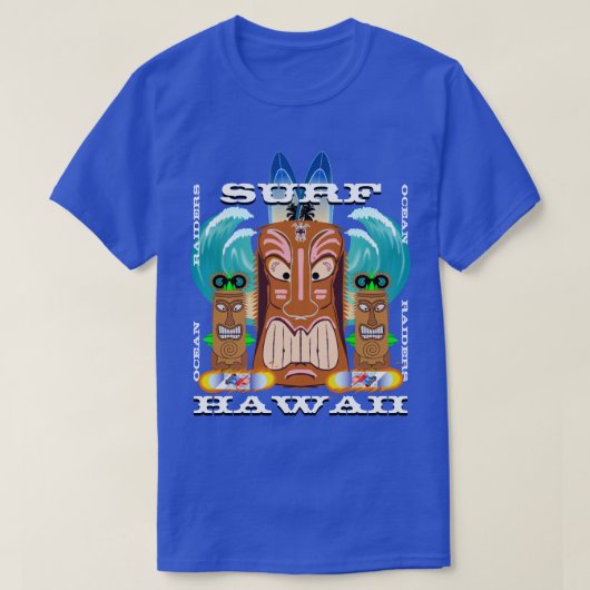 Surf Hawaii T-shirt (Design voorkant)