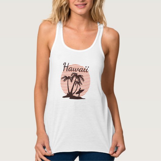 Surf Hawaii Tanktop (Voorkant)