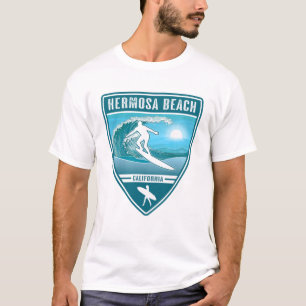 Surf Hermosa Beach California T-shirt