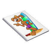 Surf Hond Notitieboek (Rechterzijde)