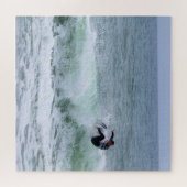 Surf in Florida - Cocoa-strand - 20x20 Legpuzzel (Horizontaal)