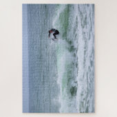 Surf in Florida - Cocoa-strand - 20x30 Legpuzzel (Verticaal)