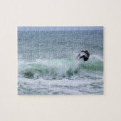Surf in Florida - Cocoa-strand - 8x10 Legpuzzel (Horizontaal)