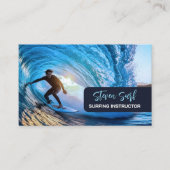 Surf instructeur  visitekaartje (Voorkant)