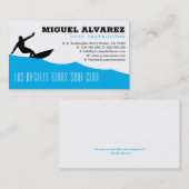 Surf Instructor | Oppervlakteactieve regeneratie Visitekaartje (Voorkant / Achterkant)