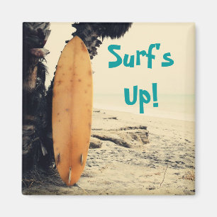 Surf is omhoog! magneet