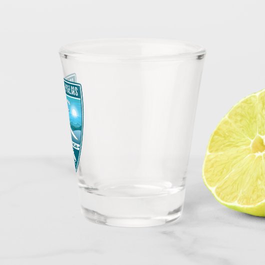 Surf Isle of Palms South Carolina Shot Glas (Rechts)