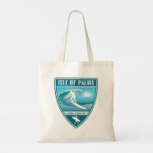 Surf Isle of Palms South Carolina Tote Bag (Achterkant)