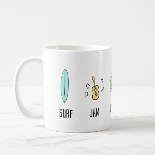 Surf Jam Live in een Van Koffiemok (Links)