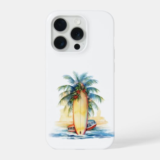 Surf Joy iPhone hoesje 15 Pro Case (Achterkant)