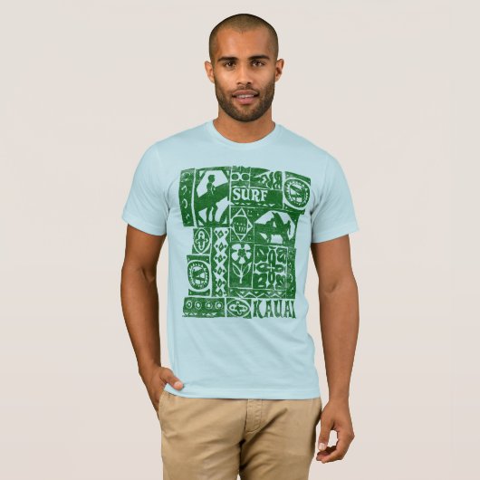 Surf Kauai T-shirt (Voorkant volledig)