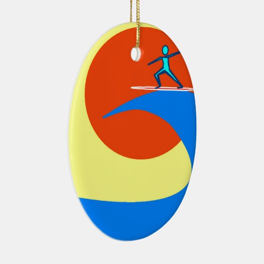 Surf Keramisch Ornament (Rechts)