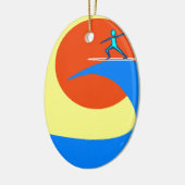 Surf Keramisch Ornament (Links)