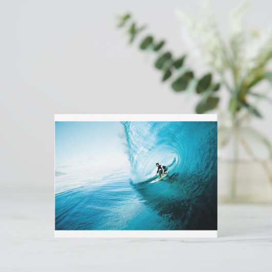 surf kerel briefkaart (Staand voorkant)