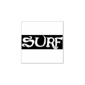 Surf kleine rubberen stempel w handvat (Afrduk)