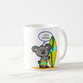 Surf Koala Beer Mok (Voorkant rechts)