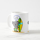 Surf Koala Beer Mok (Voorkant links)