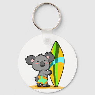 Surf Koala Beer Sleutelhanger