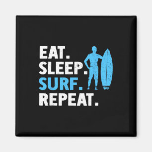 Surf Kunst Voor Mannen Vrouwen Surfer Surfplank Li Magneet
