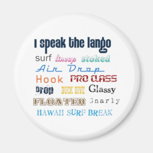 Surf Lango LIMITED EDITION Magneet