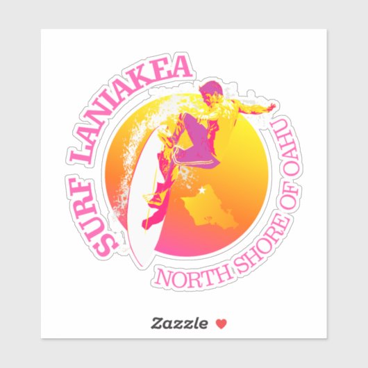 Surf Laniakea Sticker (Vel)