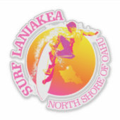 Surf Laniakea Sticker (Voorkant)