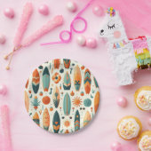 Surf Leven Papieren Bordje (Feest)