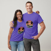surf liefde vintage t-shirt (Unisex)
