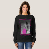 Surf Life Babe 80s Retro  Stijl Graphics Trui (Voorkant volledig)