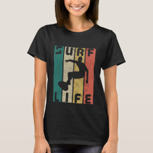 surf life vintage surfen  t-shirt