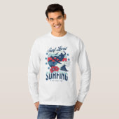 Surf lokaal t-shirt (Voorkant volledig)