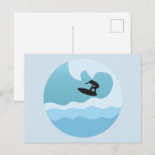 SURF LOVER BRIEFKAART (Voorkant / Achterkant)