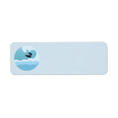 SURF LOVER ETIKET (Voorkant)