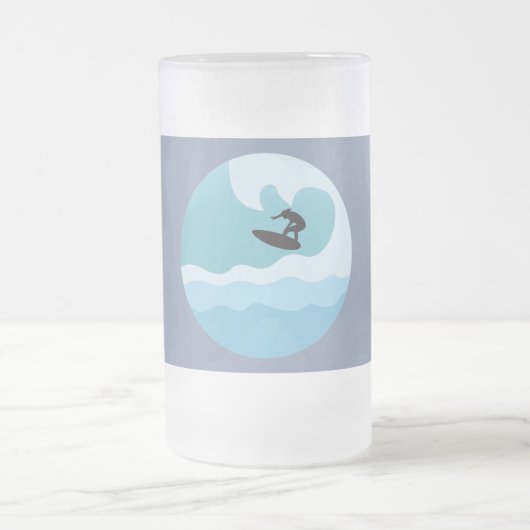 SURF LOVER MATGLAS BIERPUL (Center)