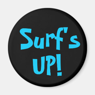 SURF! magneet (rond)