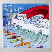 Surf Magnet matte poster (Voorkant)