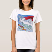 Surf Magnet vrouwen witte T-shirt (Voorkant)