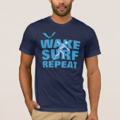 Surf Mannen Basic Bella Canvas T-Shirt (Voorkant)