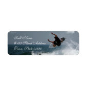 Surf meldlabel etiket (Voorkant)