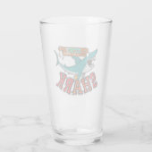 Surf met haai glas (Achterkant)