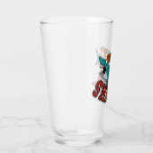 Surf met haai glas (Rechts)