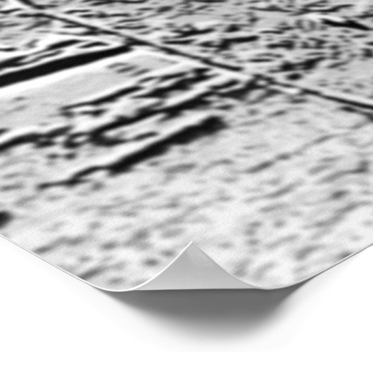 Surf Metal Poster (Hoek)